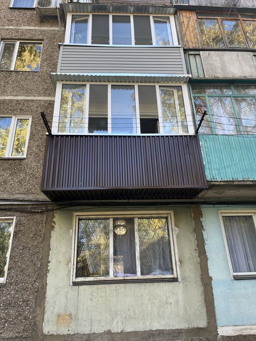 Установка балкона.