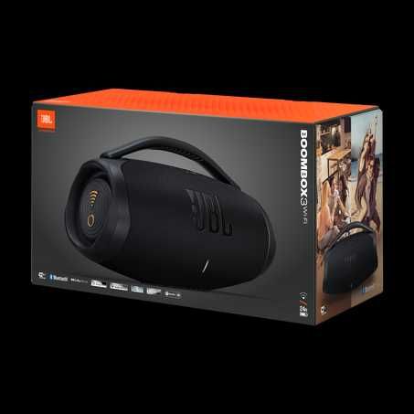 JBL Boombox 3 Wi-Fi — мощный звук, свобода и стиль в одном устройстве