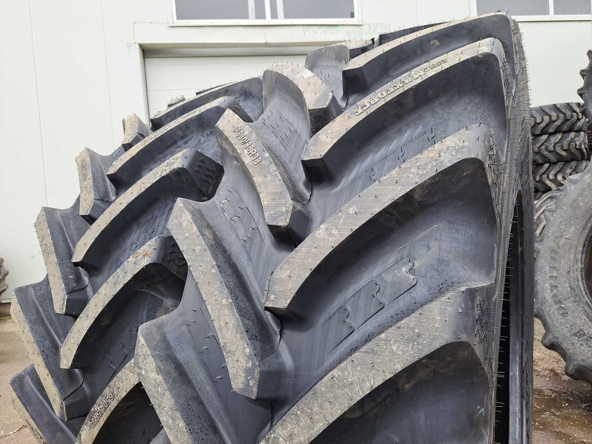 Cauciucuri noi 650/85R38 BKT AGRIMAX anvelope radiale TRACTOR SAME