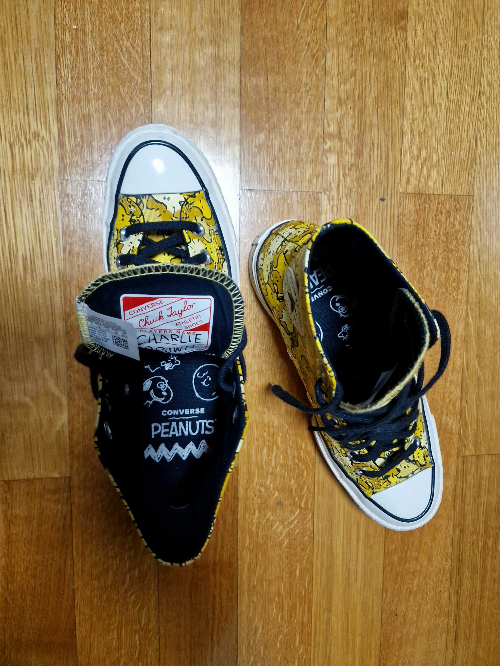 Vand Converse model Peanuts, numar 40, purtati de 2 ori