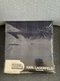 Set cearsaf de plapuma Karl Lagerfeld Maison, nou