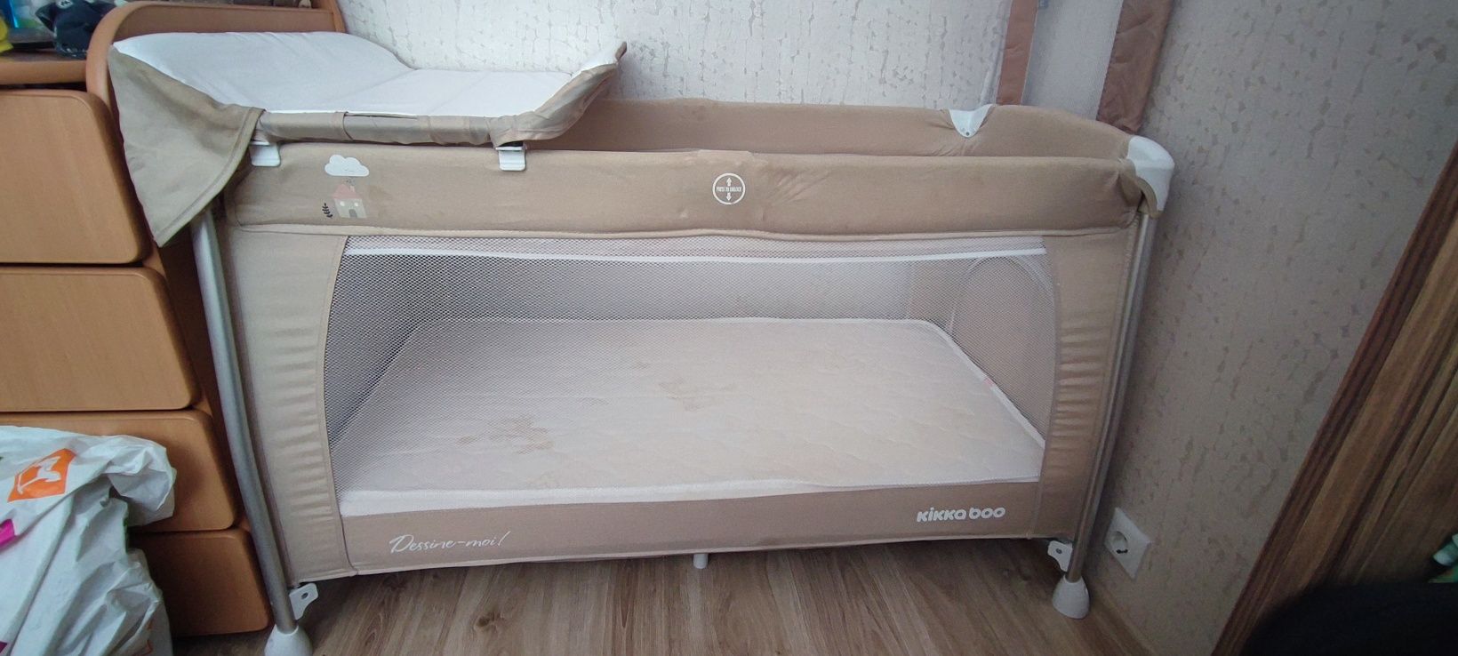 Сгъваема кошара Kikkaboo Design moi с матрак
