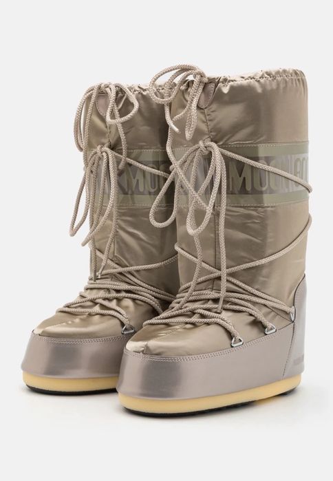 Moon boot glance rose gold