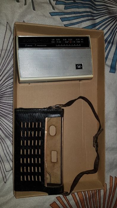 Radio rusesc pe tranzistori sokol 403