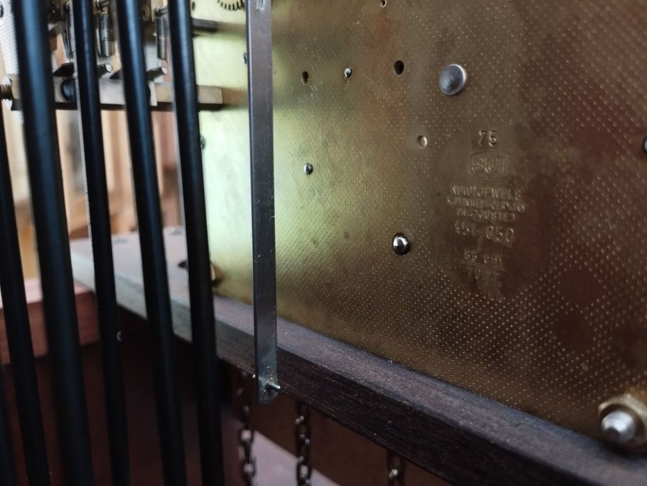 Ceas pendula de podea mecanism nemțesc Sui 1975 cu pendul Westminster