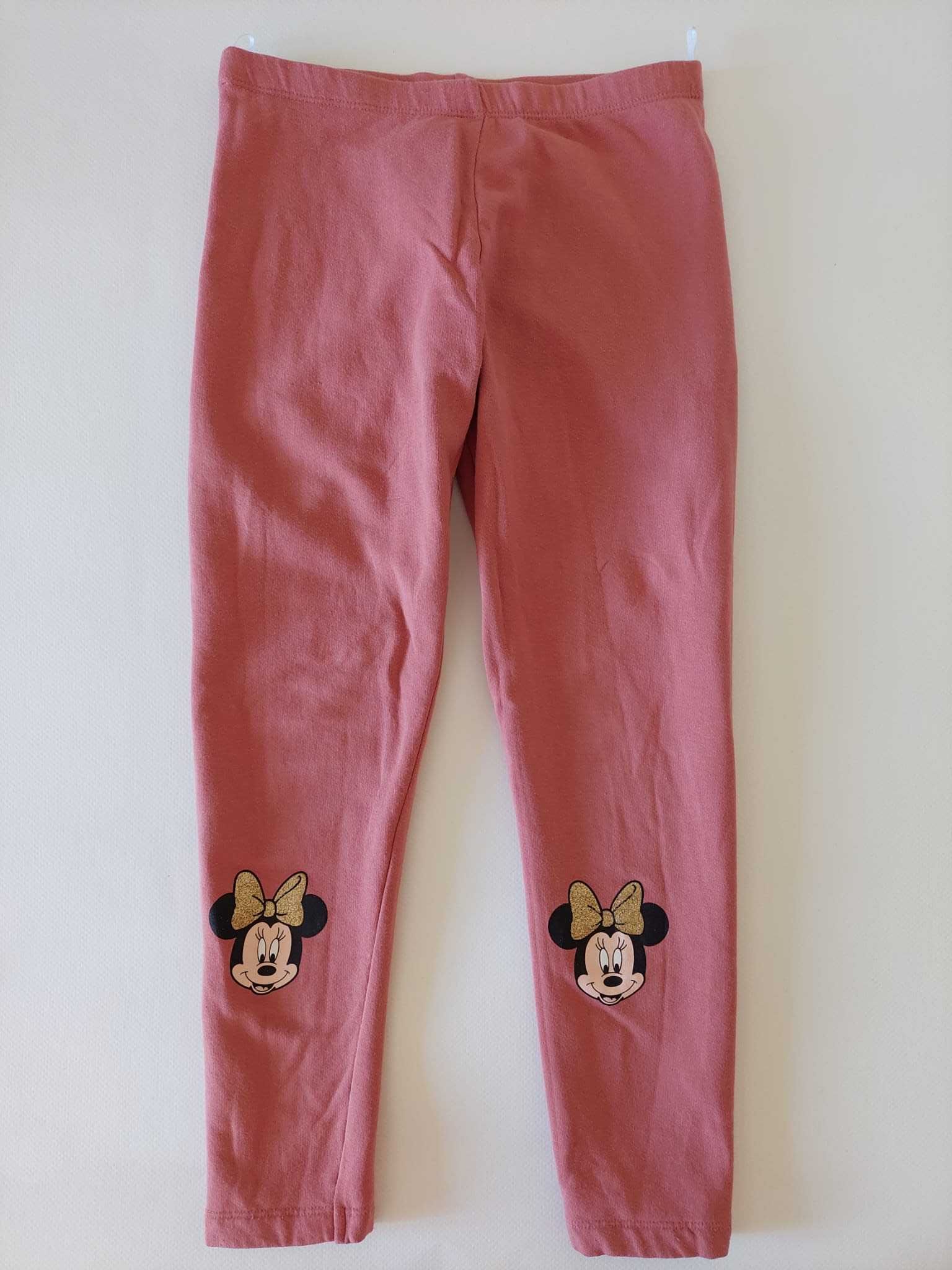 Pantaloni grosuti, roz somon,colectia Disney, Minnie Mouse, C&A