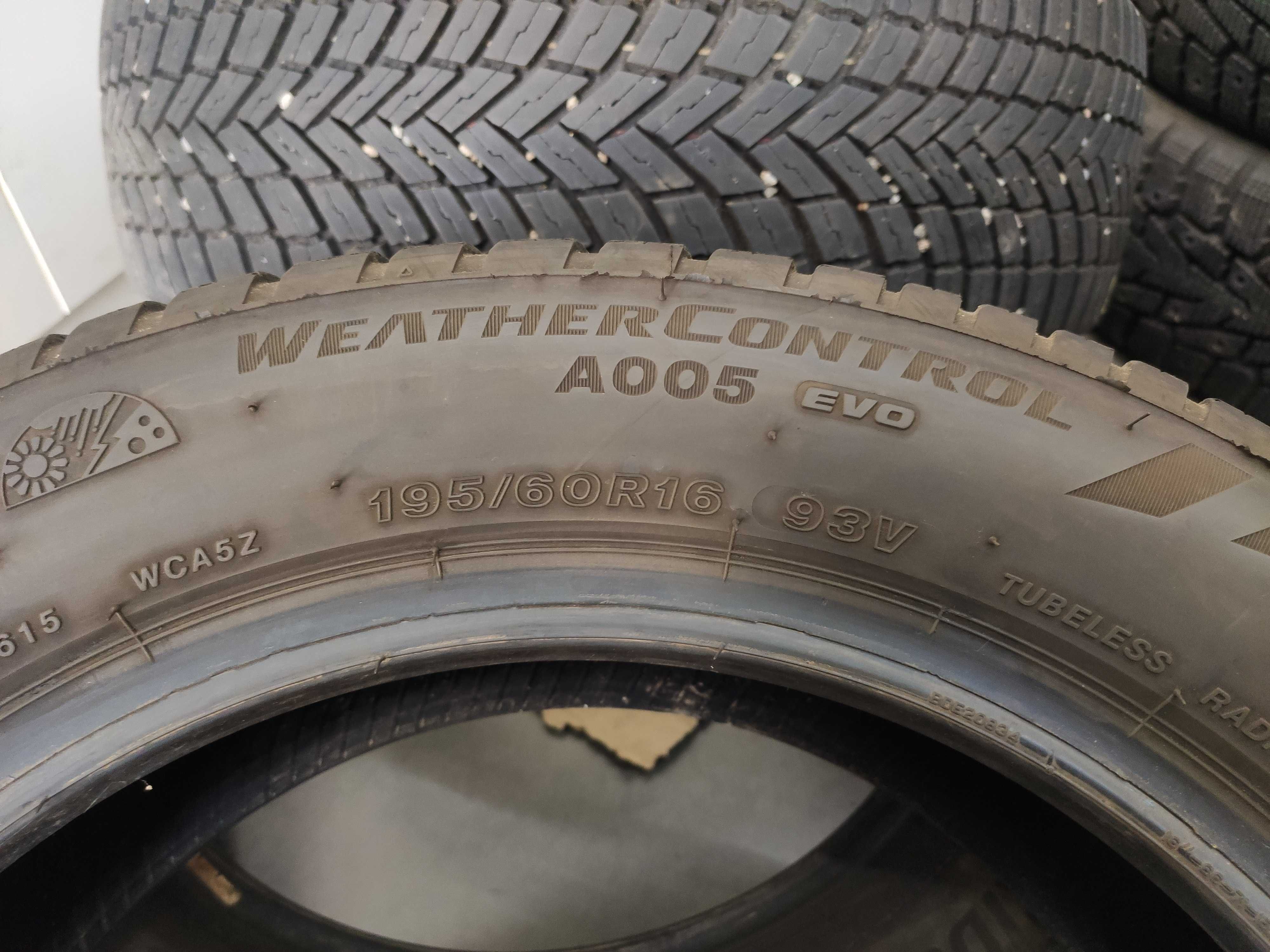 4бр Всесезонни Гуми 195 60 16 - Bridgestone - DOT 2021, 2022