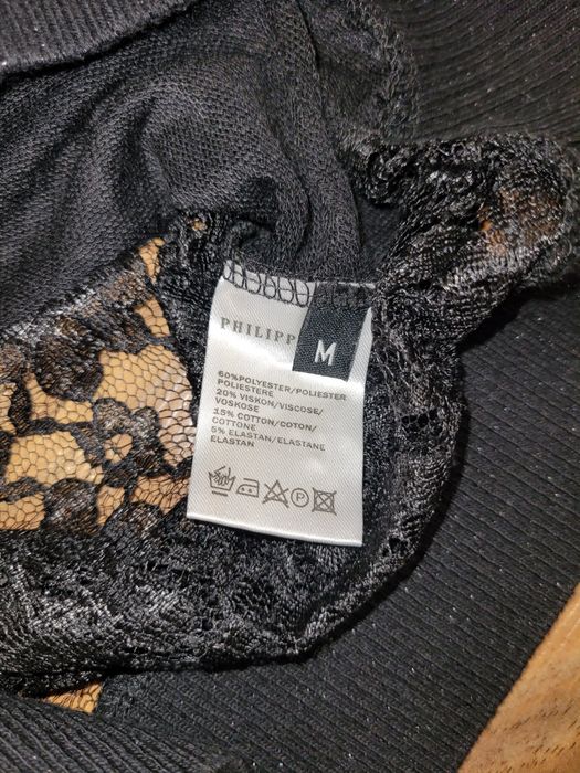 Черна блуза Philipp Plein