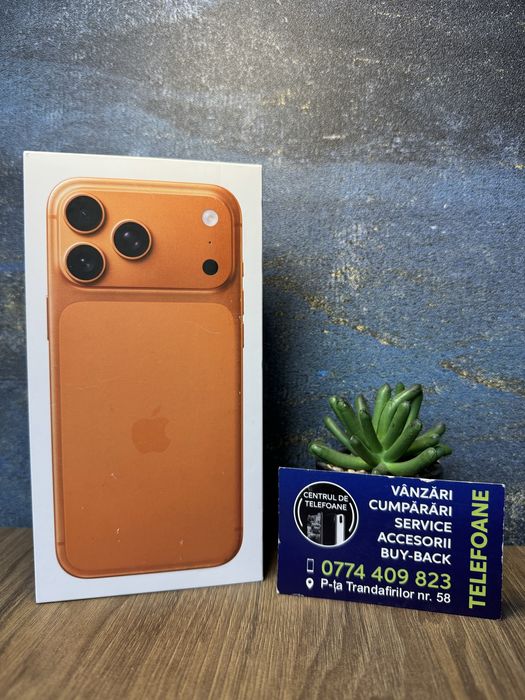 Iphone 17 Pro Max/256Gb/Garantie 2Ani Centrul de Telefoane/Rate
