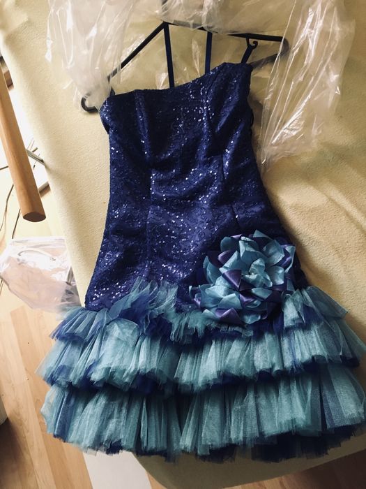 Абитуриентска рокля с ботуши