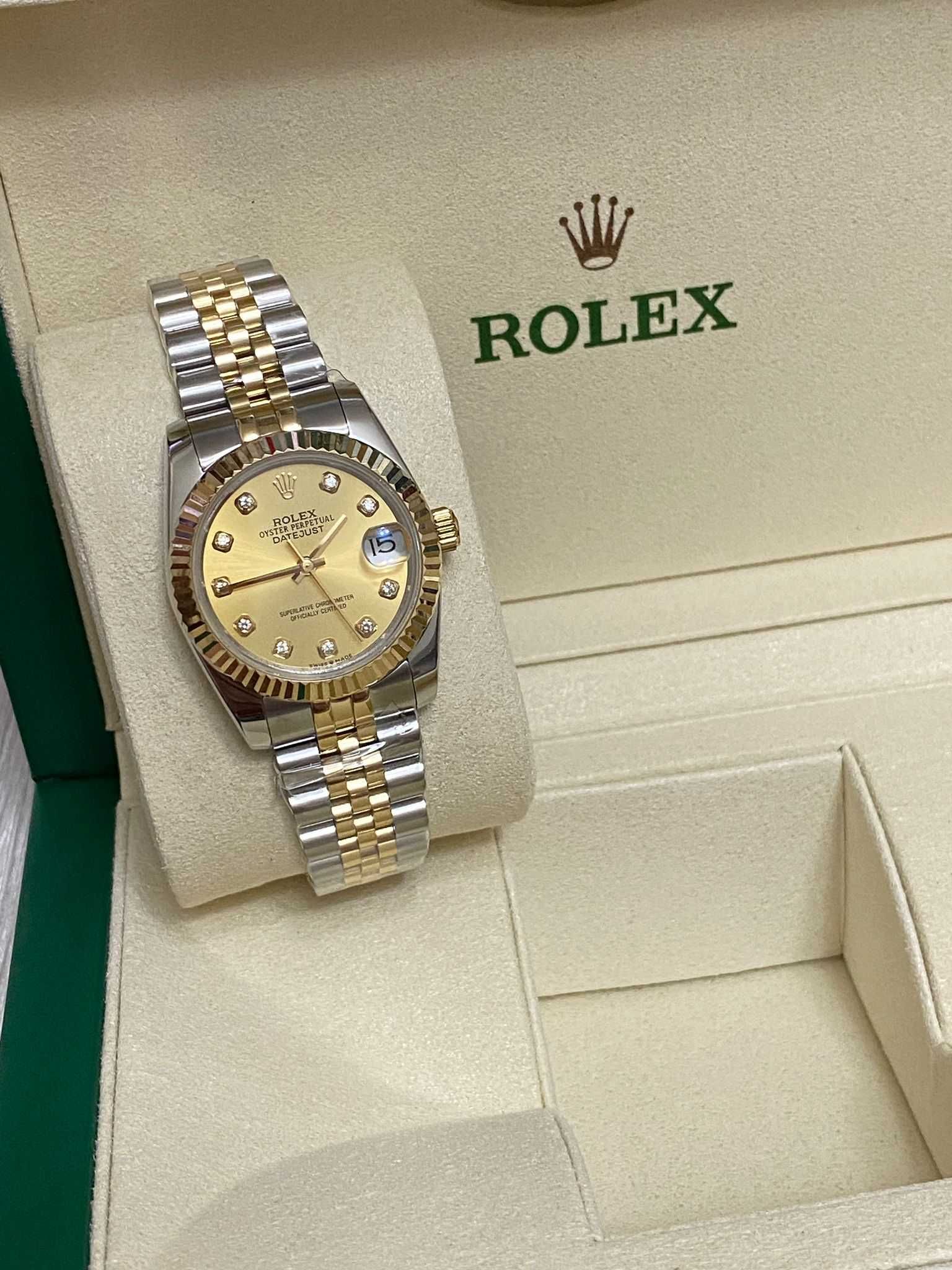 rolex datejust 31mm jubilee bi-color