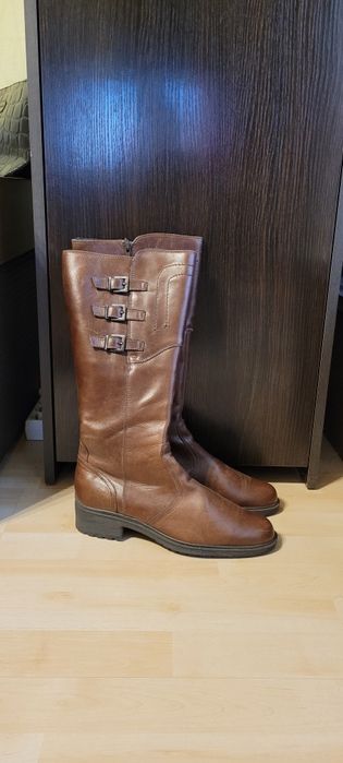 Cizme piele naturala maro 40