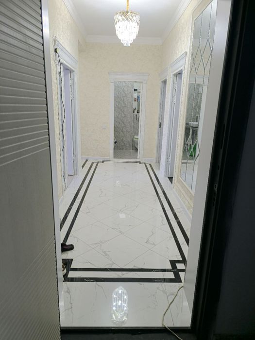 3 х комн квартира Чиланзар 8. Новостройка  6 ой этаж 7 и этажного дома