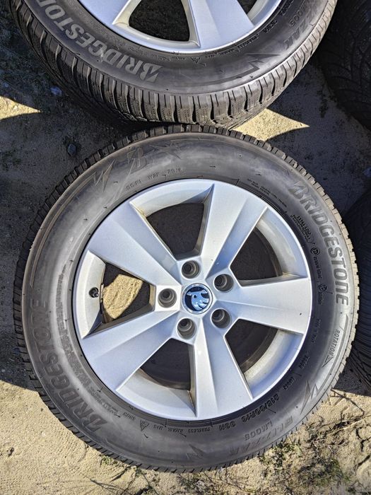 Jante Originale din Aluminiu de Skoda Octavia pe 16"