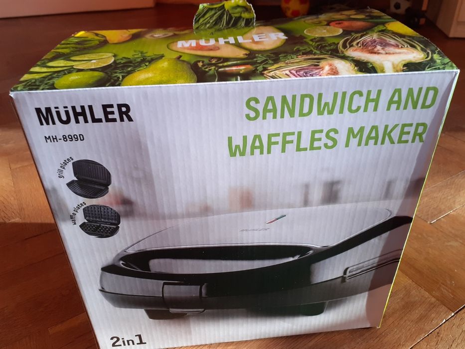 Уред за сандвичи и гофрети MUHLER