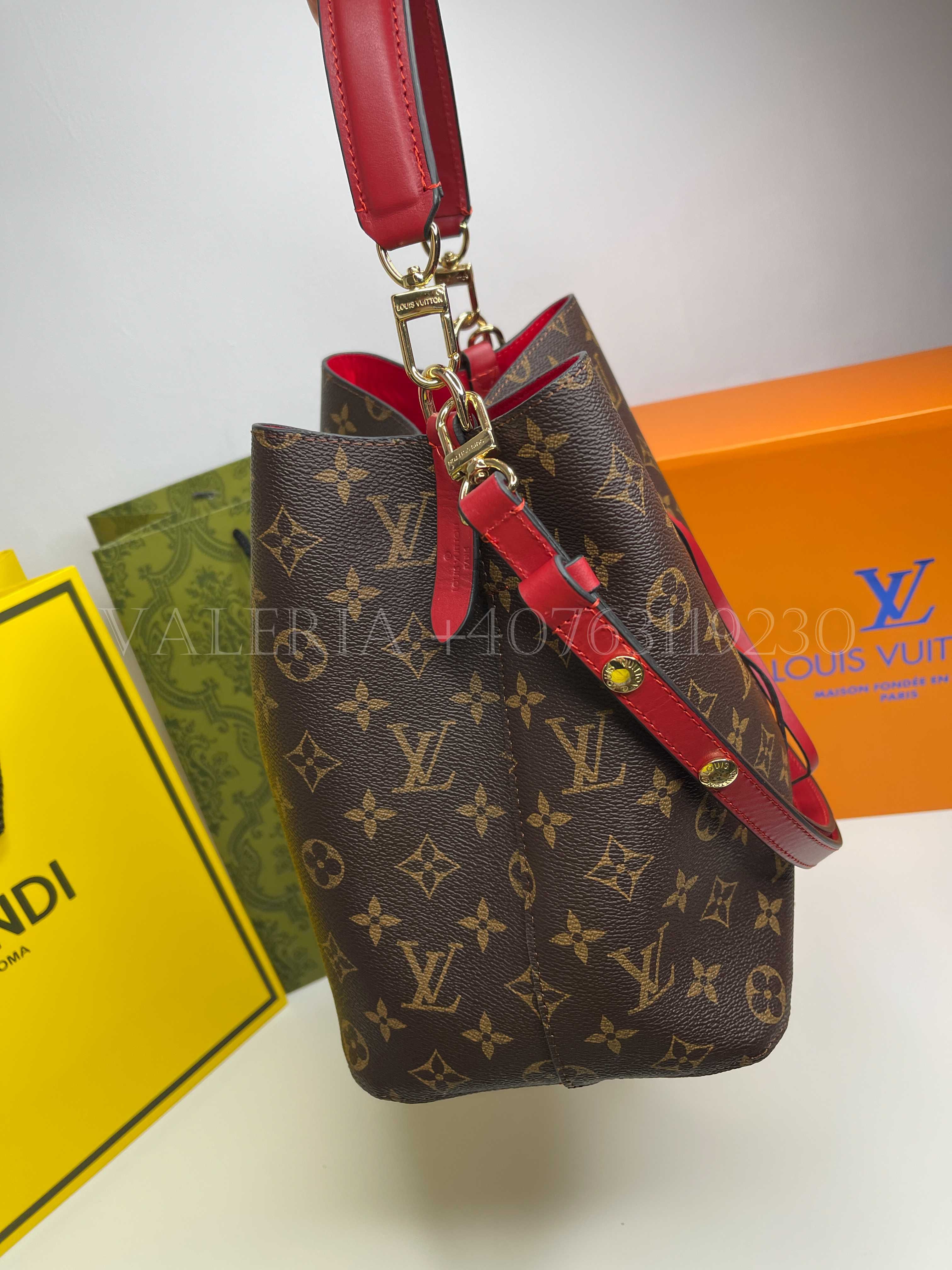 Geanta Louis Vuitton - Neonoe Rosu