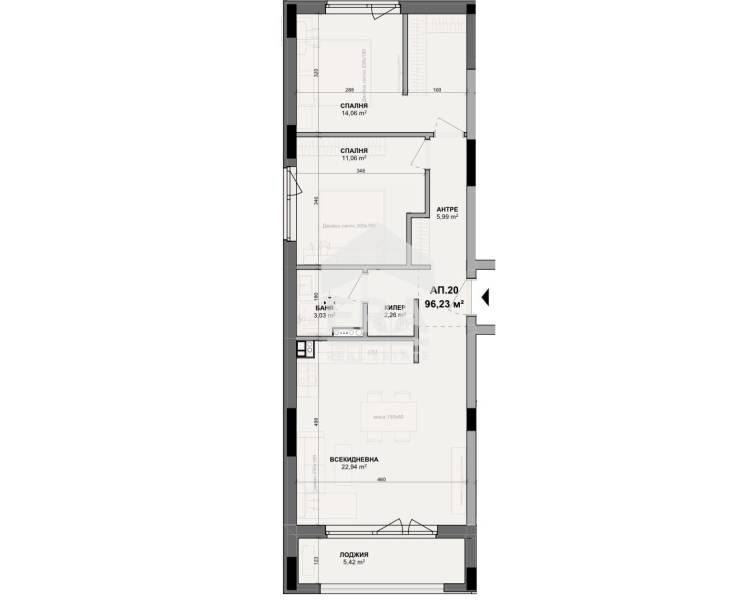 Продава се Тристаен апартамент в Варна, Изгрев - 96 кв.м за 1300 €/кв.м - Снимка #4