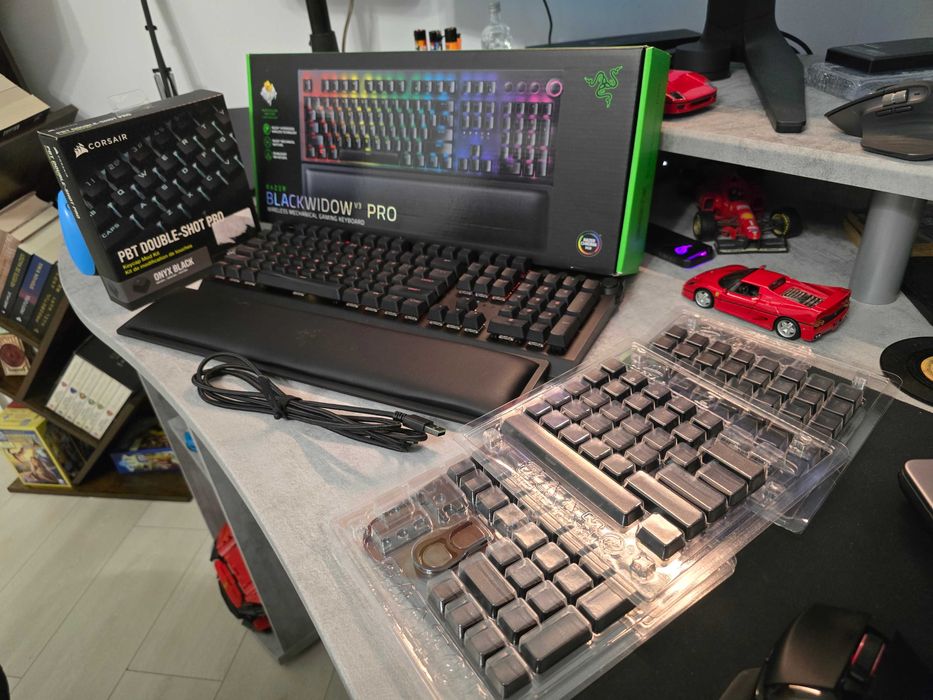 Tastatura mecanica WIRELESS Razer BlackWidow V3 PRO, YELLOW Switch