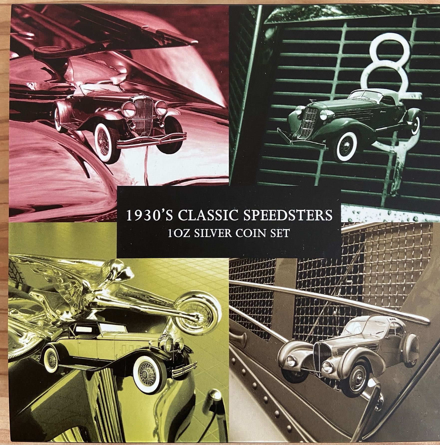 сребърни монети Колекционна серия “1930'S CLASSIC SPEEDSTERS”