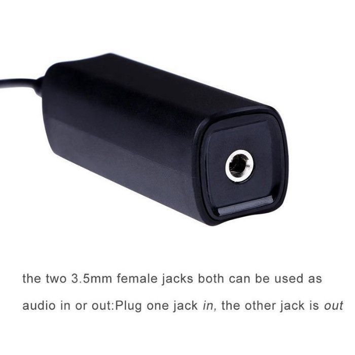 Filtru audio sunet anulare zgomot Noise Cancelation Jack 3.5 NOU