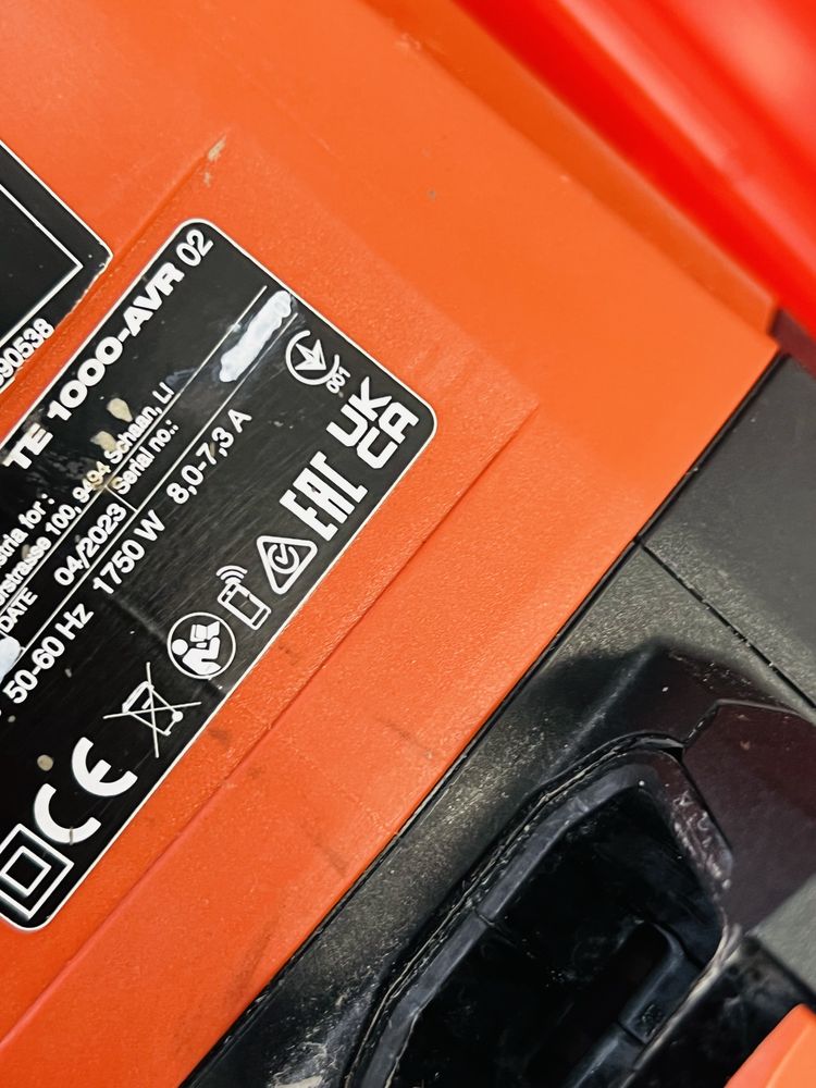 Hilti te 1000 AVR picamar demolator 2023