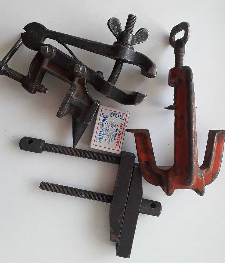 Советские инструменты. Тиски, Сверла,  Напильники. Ключи. Ножницы
