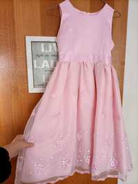 Rochiță roz pentru fetițe de 10-12 ani