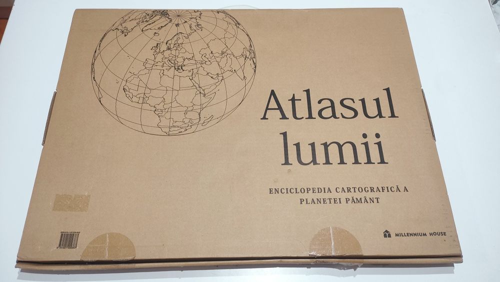 Atlas geografic dimensiune A2