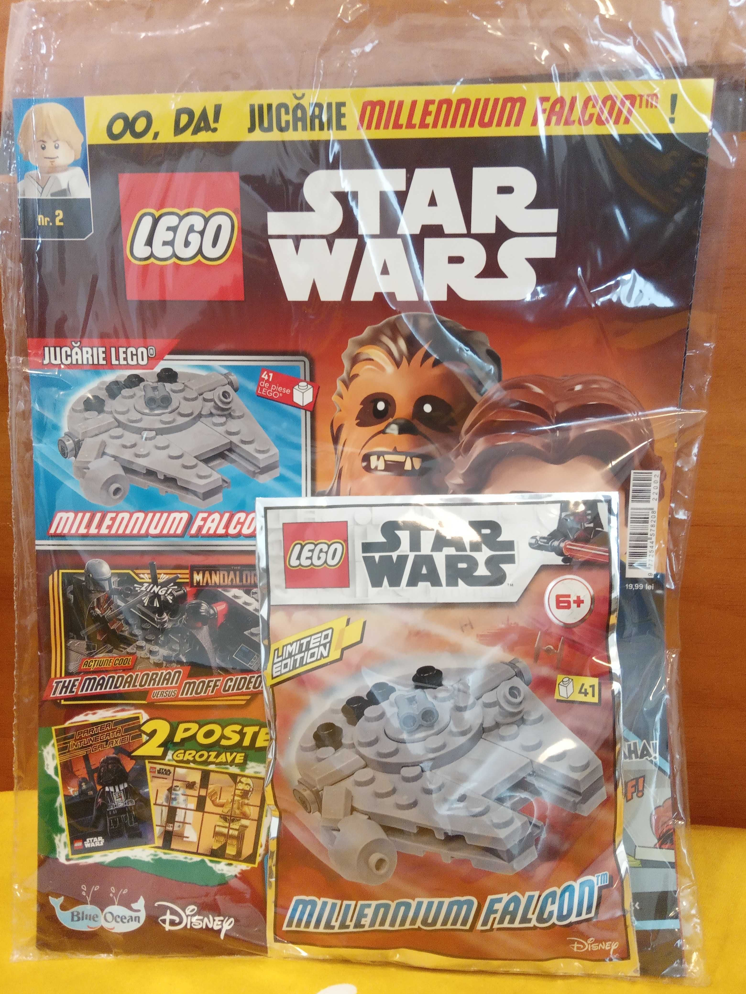 Seturi mici Lego Star Wars (foil bags) cu revistele aferente, sigilate