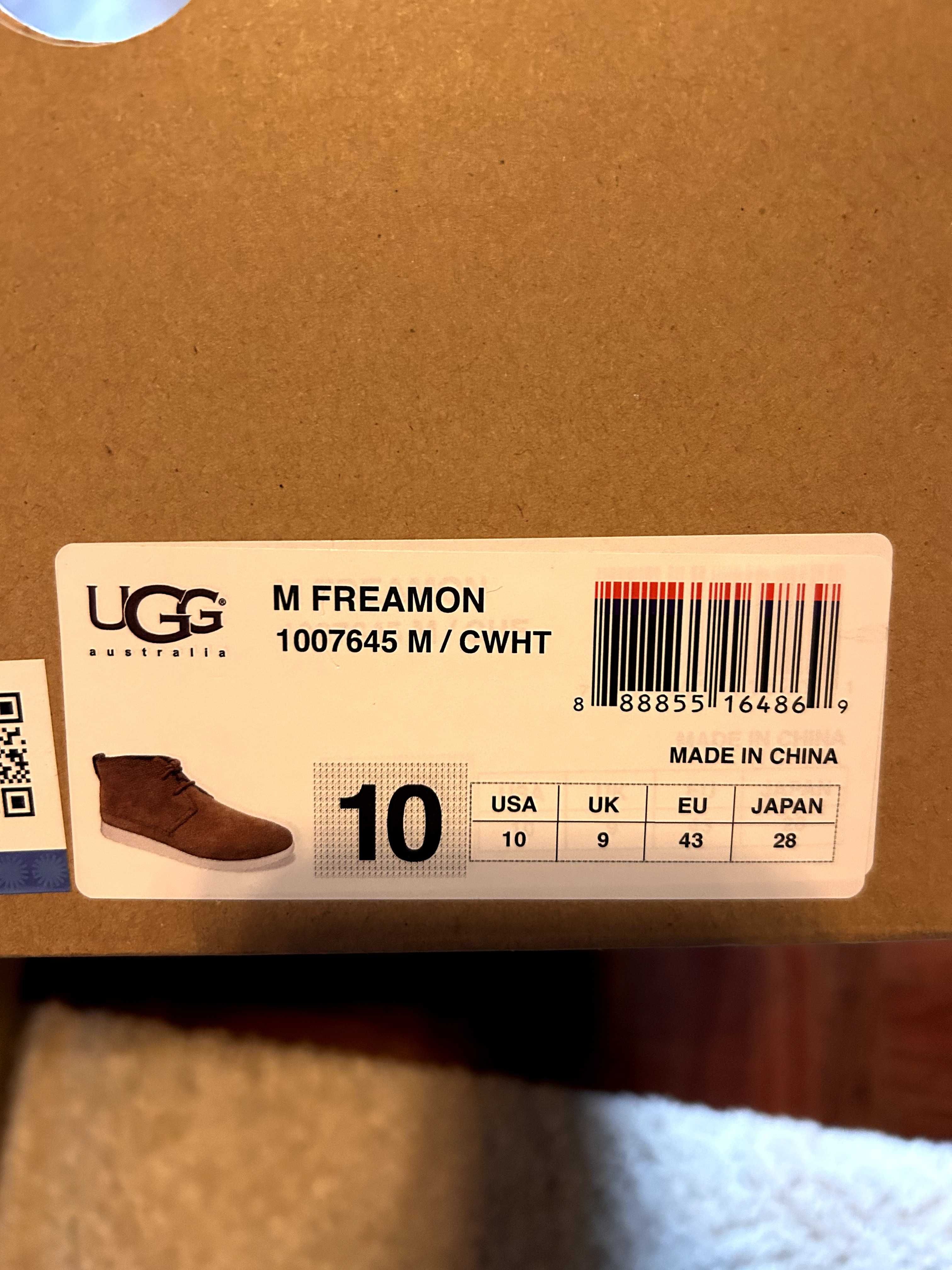 Мъжки обувки UGG Men's Freamon Waterproof Chukka Boots - Chestnut
