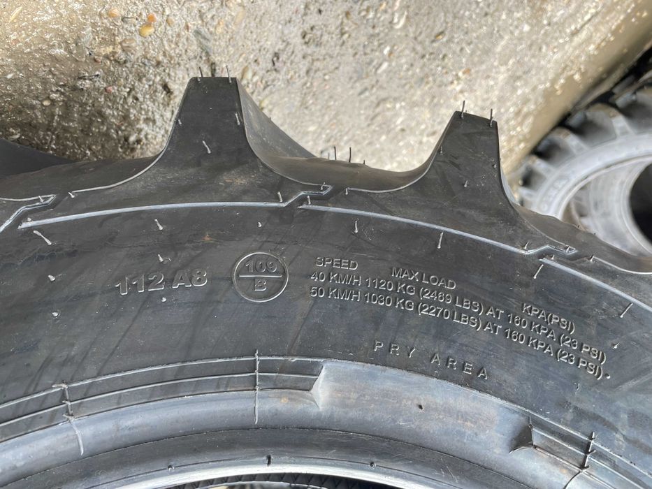 280/85R20 anvelope radiale noi marca OZKA pentru tractor fata