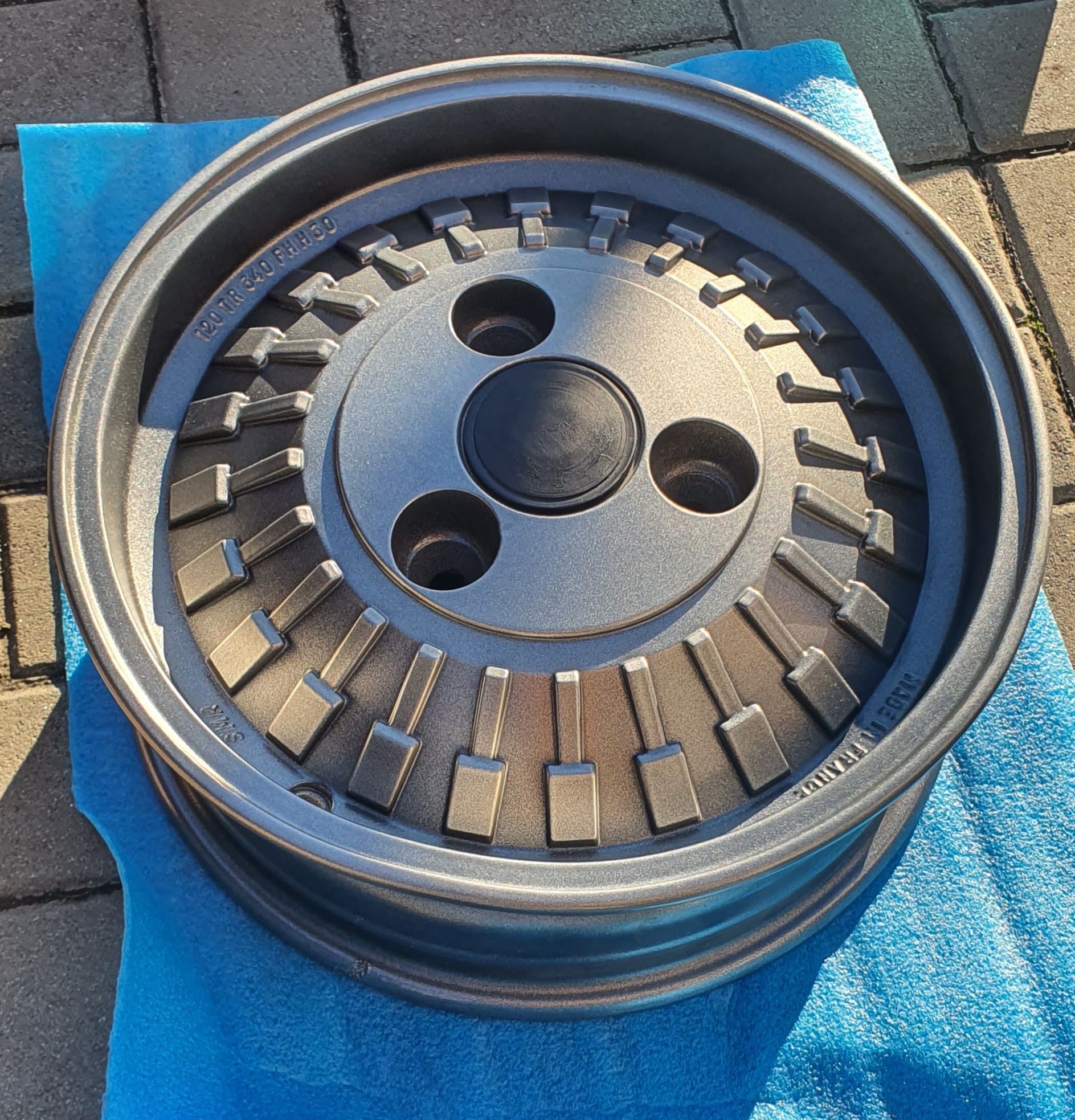 Set jante 13.5" + anvelope Michelin TRX (Oltcit Club/Citroen Axel)