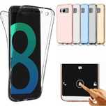 Husa silicon 360° fata + spate Samsung Galaxy A3 2017