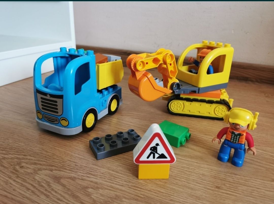 Lego duplo Camion și escavator pe șenile / set construcții