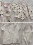Set 2 cămăși H&M și Sinsay 122 băieți școală