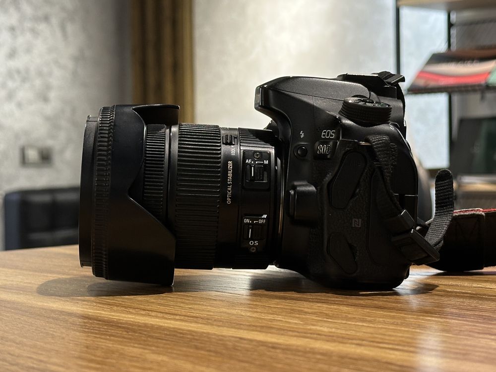 Продам Canon 80D Sigma 17-50 2.8