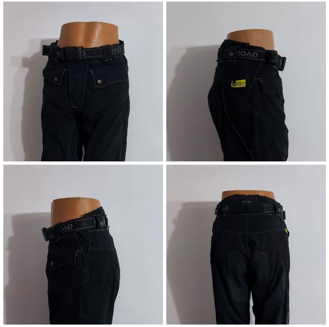 Pantaloni moto POLO ROAD, măsura 36 sau S unisex, Cordura, protecții