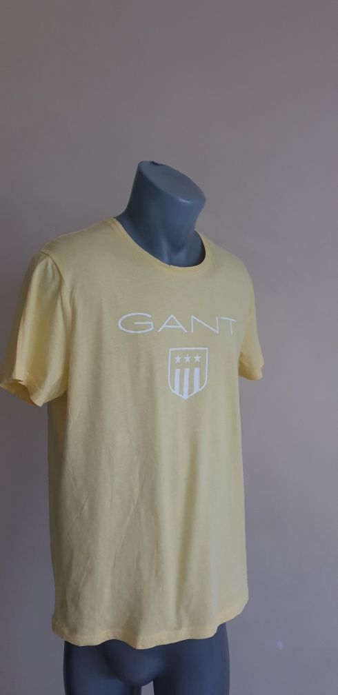 GANT Cotton Mens Size L НОВО! ОРИГИНАЛ! Мъжка Тениска!