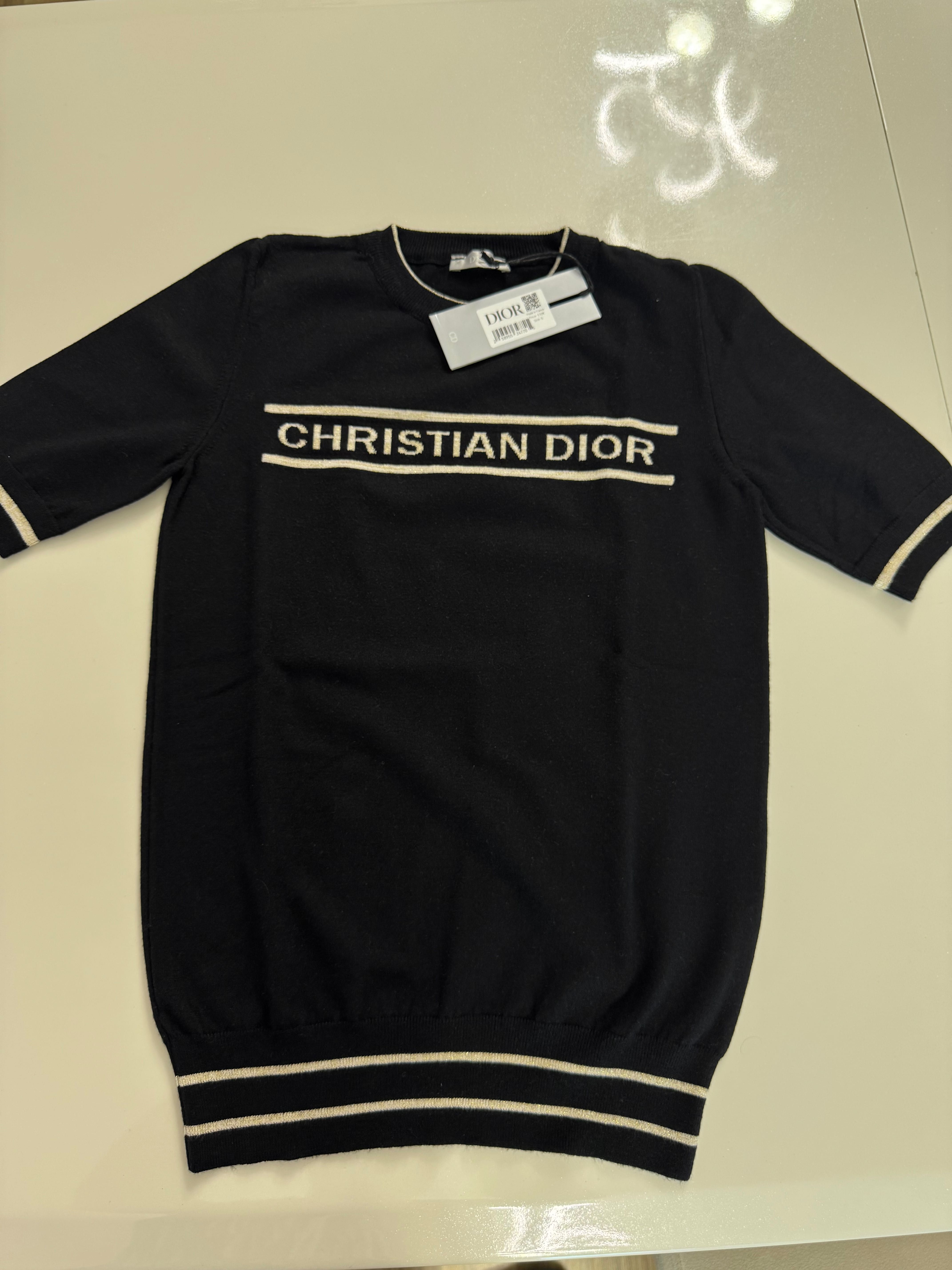 Christian Dior-Оригинална чисто нова дамска тениска S