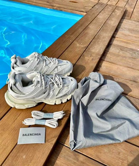 маратонки Balenciaga розови/бели