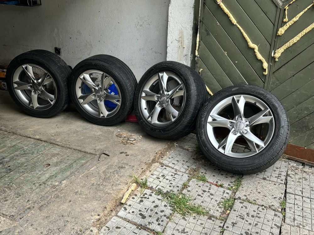 Джанти с гуми 17 за Audi 5х112