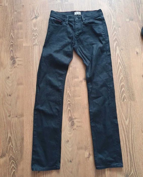 Blugi negri Tommy Hilfiger Denim - femei - mărimea 29/34