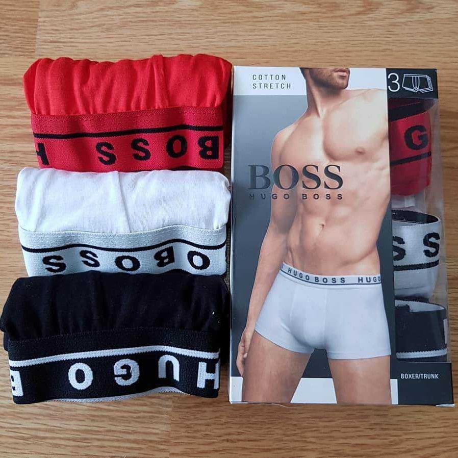 Set 3 perechi de boxeri Hugo Boss