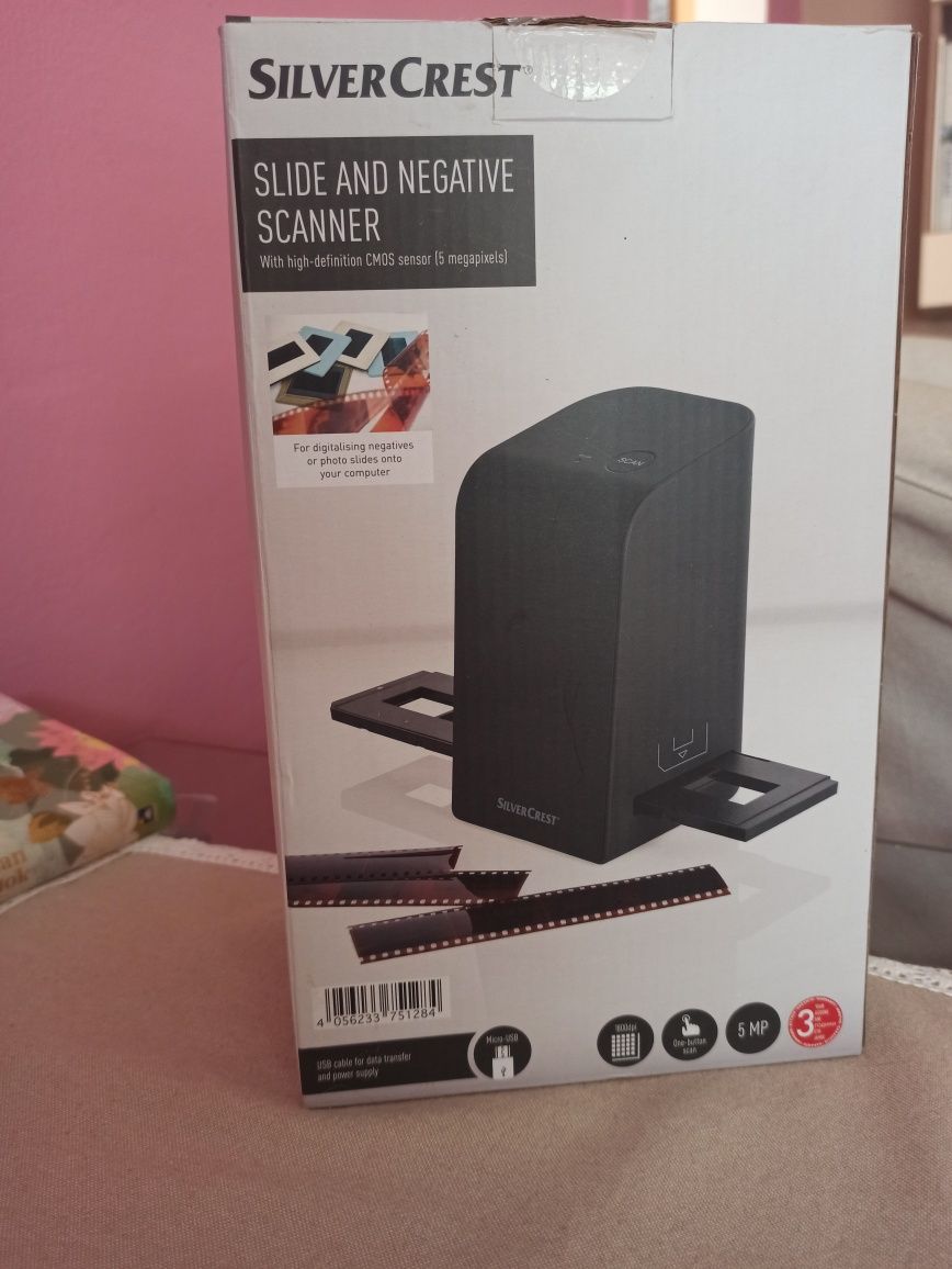 Vand negatív scanner