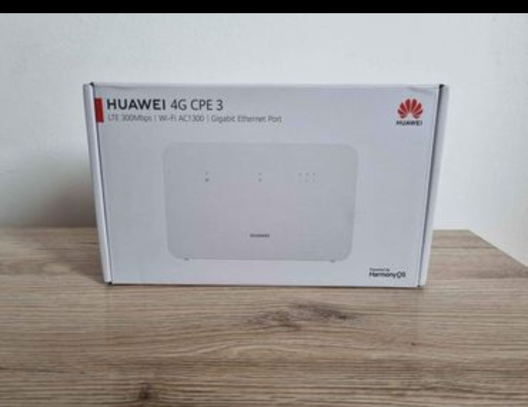 Router wireless Huawei B530-336 CPE3 4G Plus Flybox cu SIM, NOU SIGILA