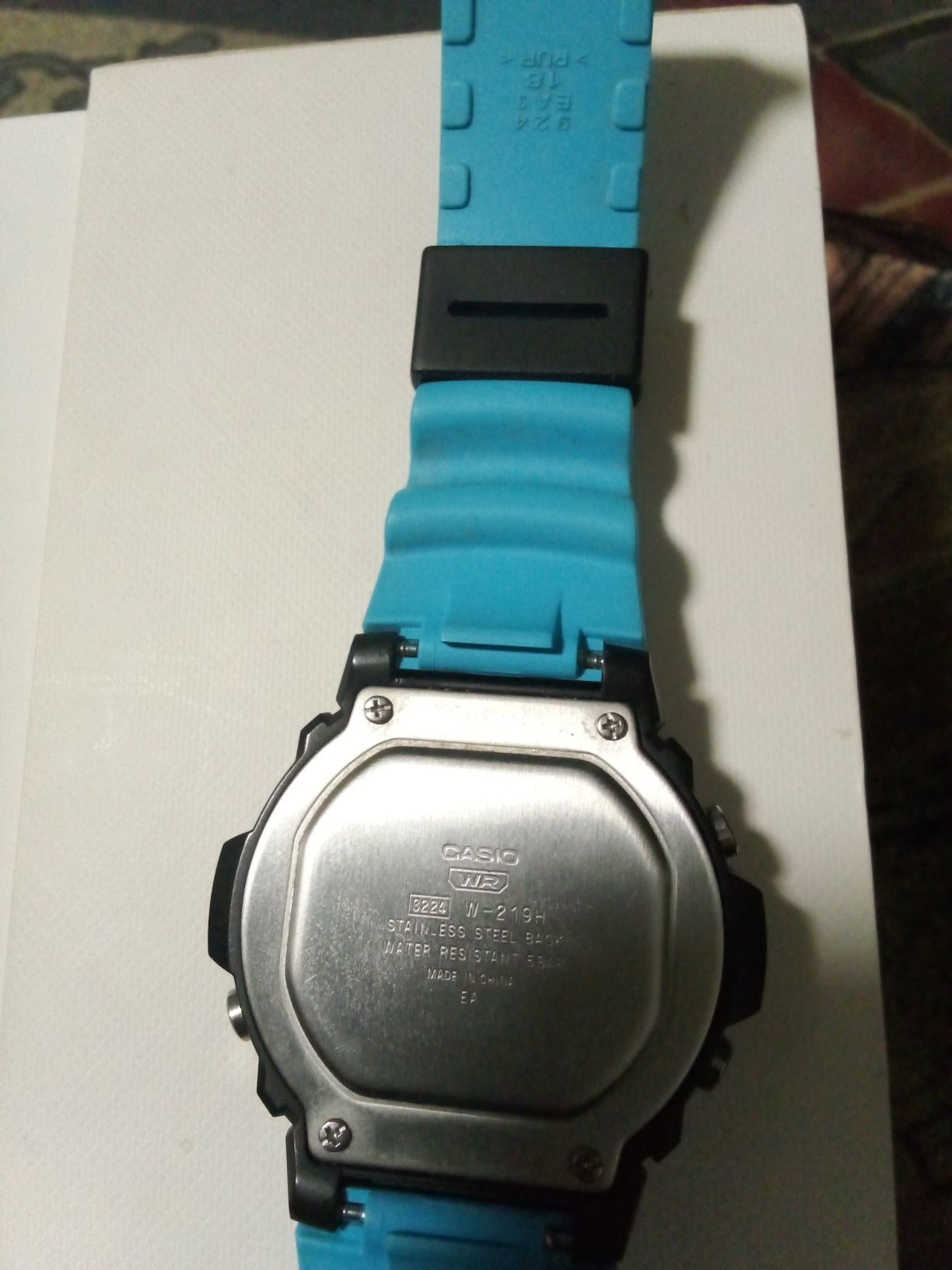 Часовник Casio w219h