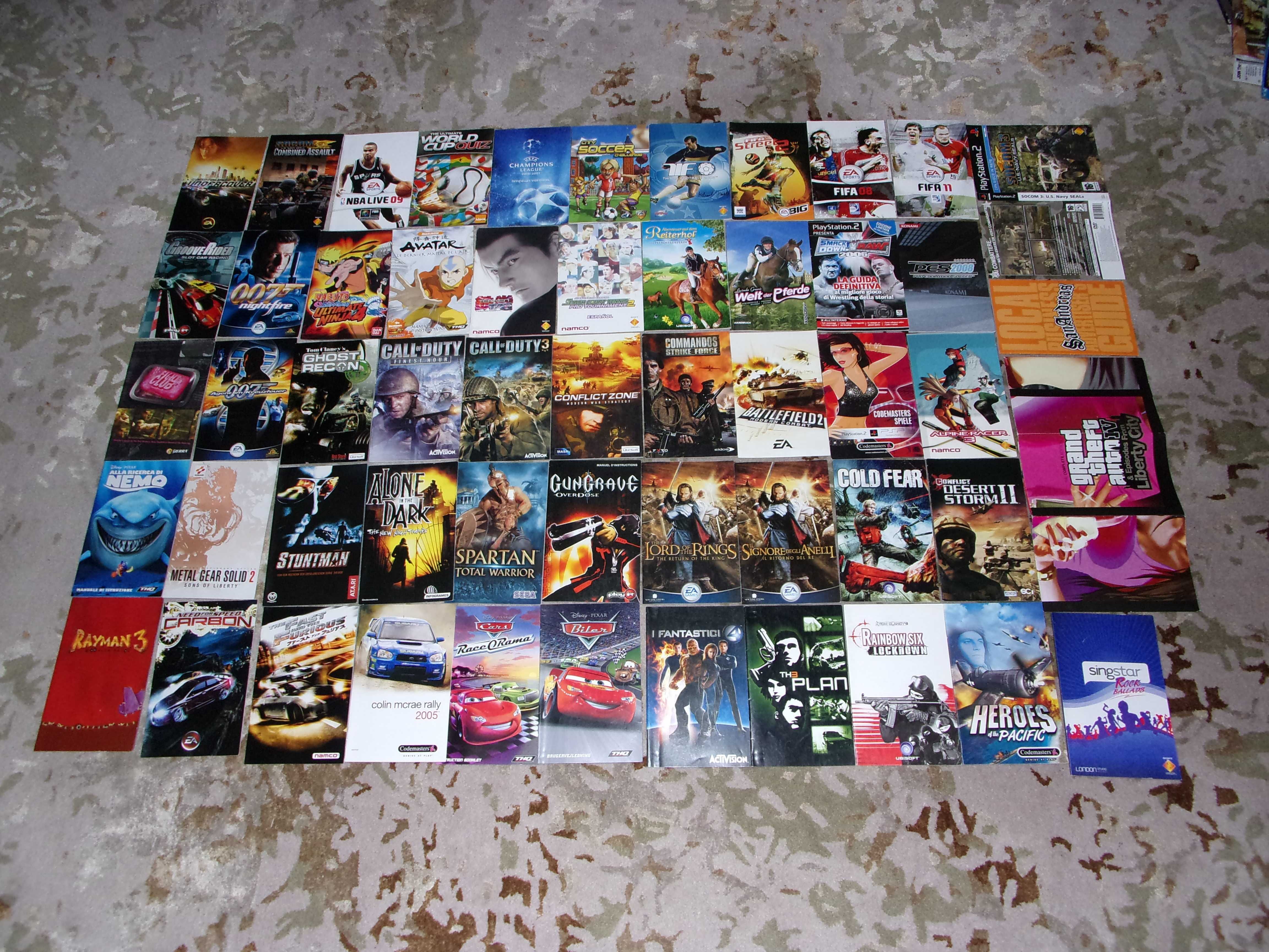Carcase Postere carticele jocuri PS.2,3,4,PSP,Xbox si WII