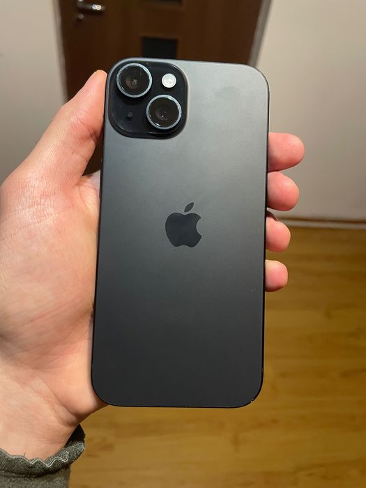 iPhone 15 Black - 128 gb - nou
