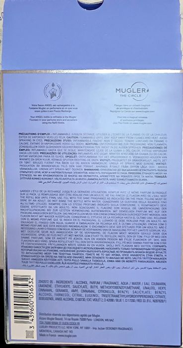 Apa de parfum Mugler Angel
