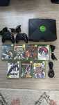 Xbox clasic + 2 controller + jocuri